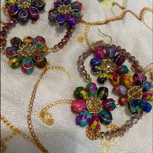Bracelet,Earrings together